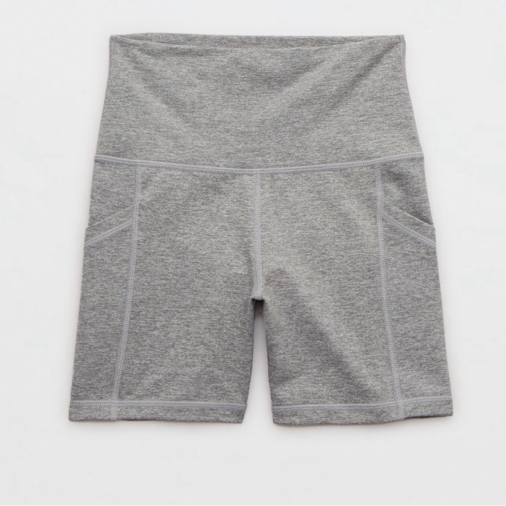 Aerie The Hugger Pocket Bike Shorts Size S